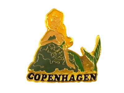  Pin, Mermaid Copenhagen