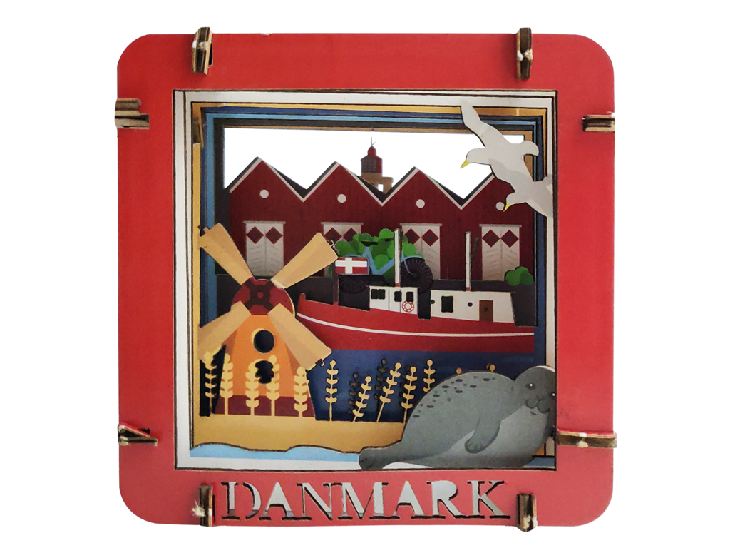 Wooden DIY Picture Denmark