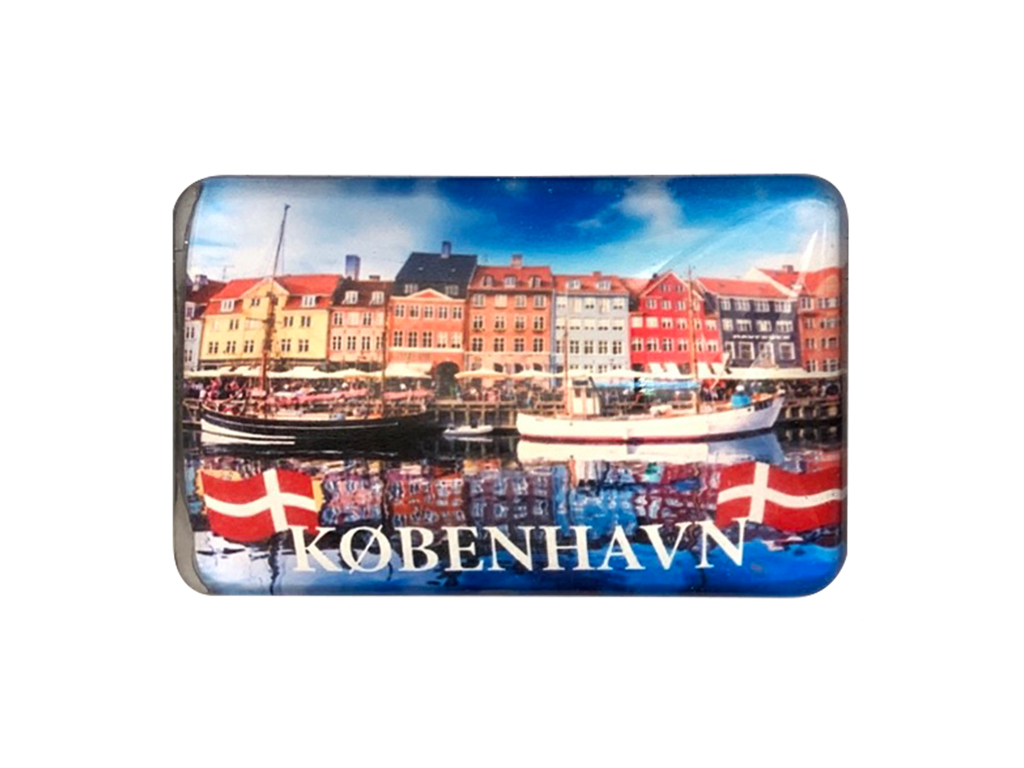 Glass Magnet, København Flags