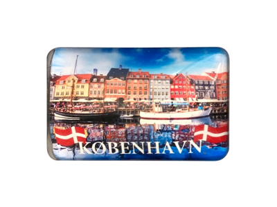 Glass Magnet, København Flags
