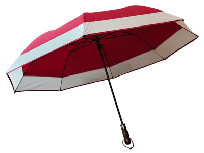 Paraply Ø 129 - Winered,,Black,Green, Blue