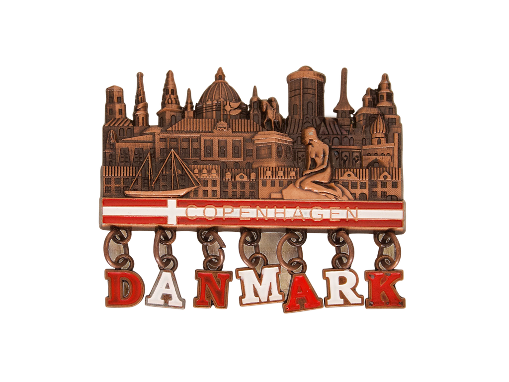 Magnet Towers Of Copenhagen Danmark Bronze