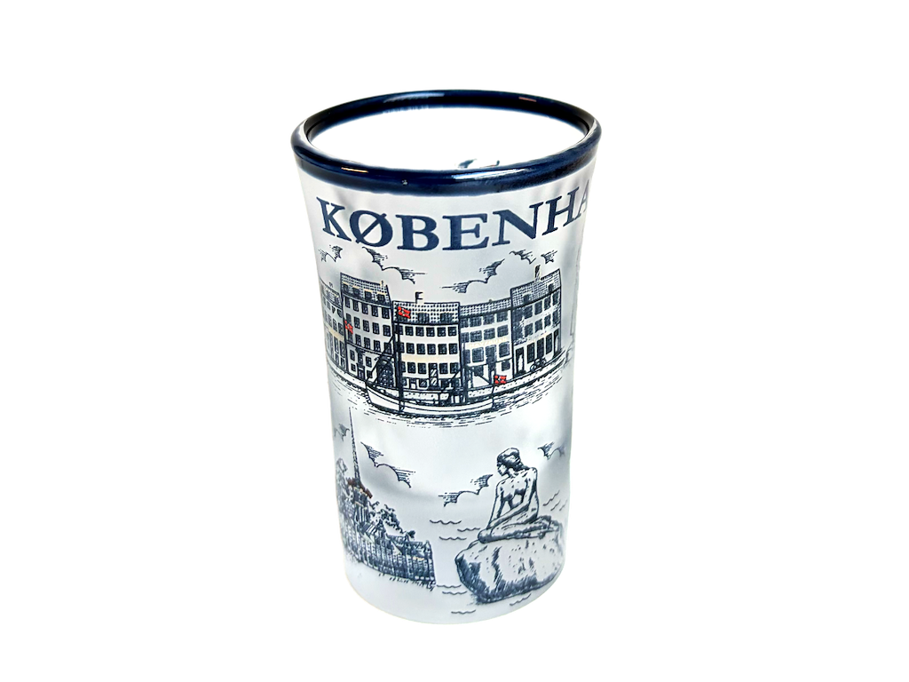  Shotglas Copenhagen Blue