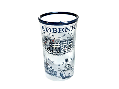  Shotglas Copenhagen Blue