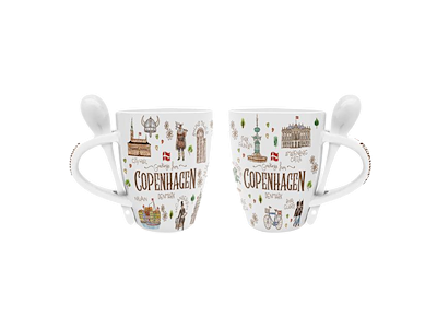 Krus m/Ske Stor Akvarel CPH
