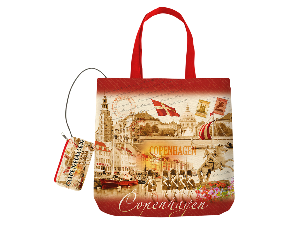 Foldable Bag, Retro CPH