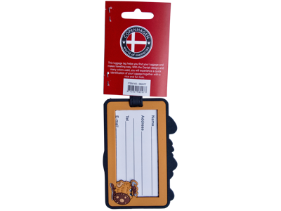 Luggage tag, Angry Viking