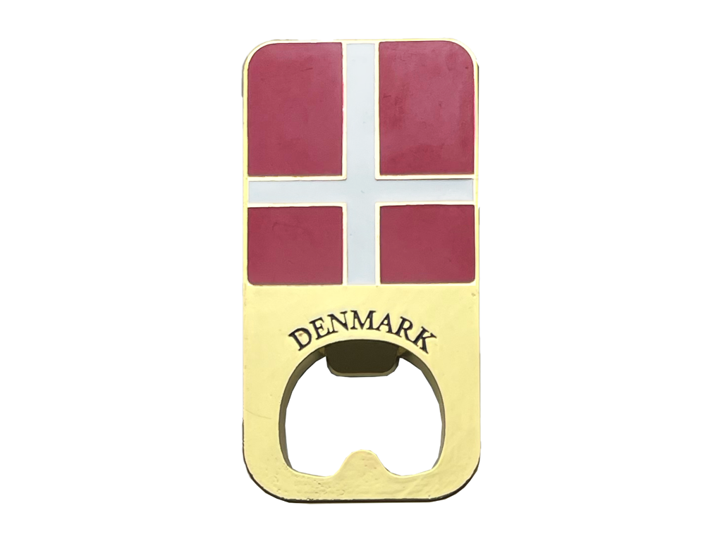 Magnet and Bottle Opener Dk Gold