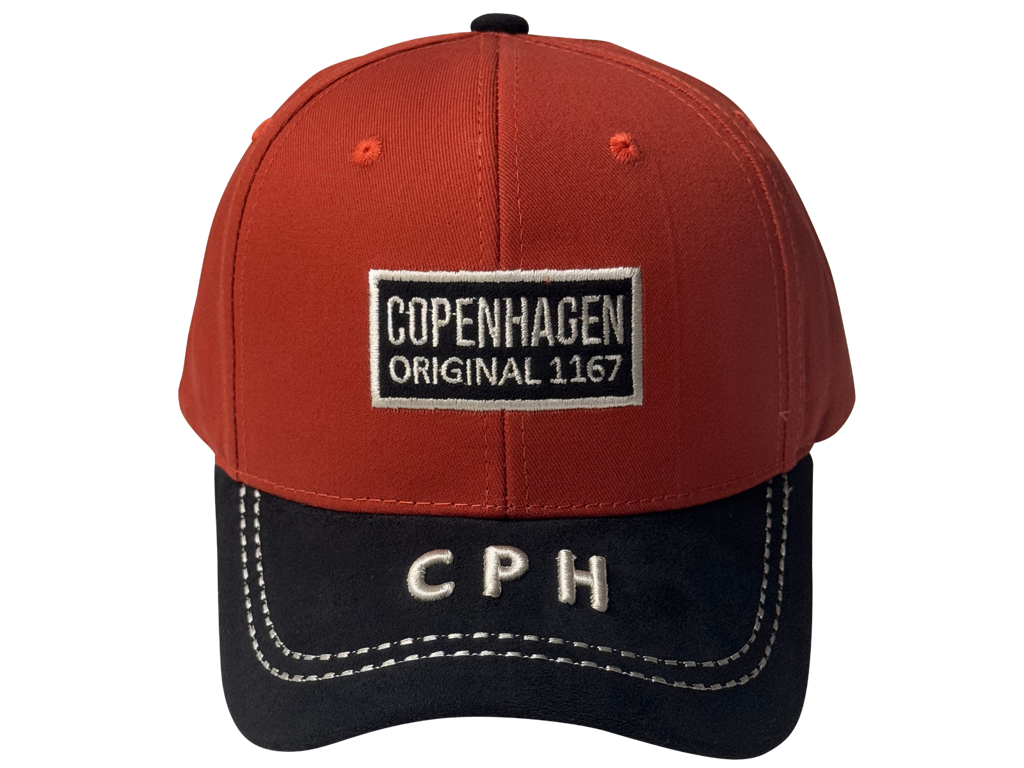 Cap, CPH Original 1167, Red/Black