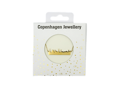 Halskæde CPH Skyline-Guld