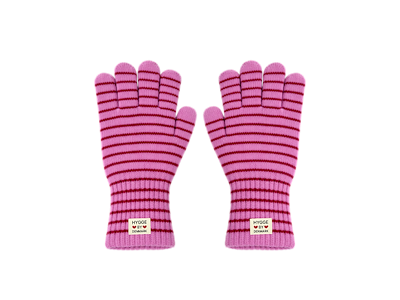 Vanter pink/rød m. Fingertouch