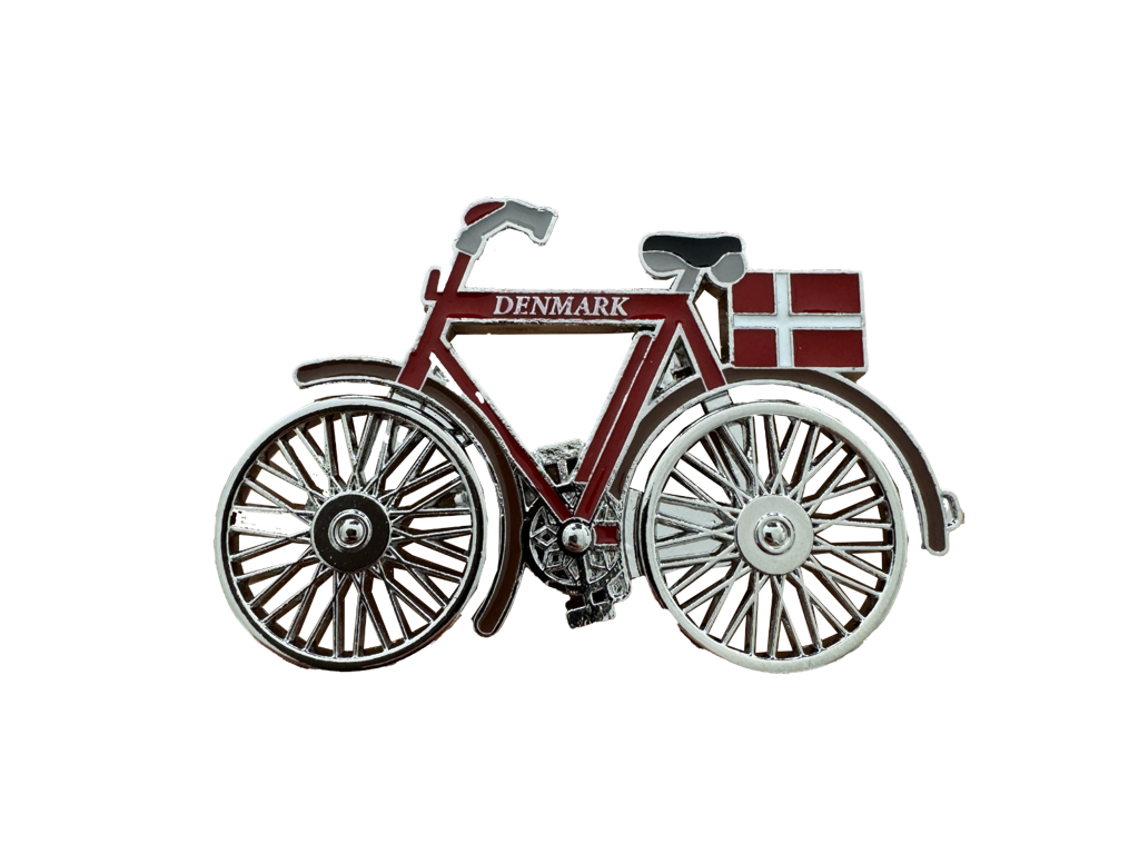 Magnet, Bicycle Red