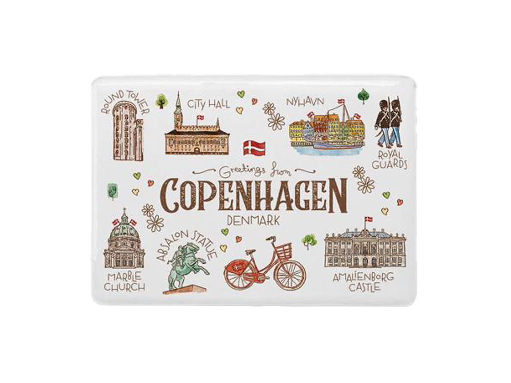 Magnet, Keramisk Akvarel CPH