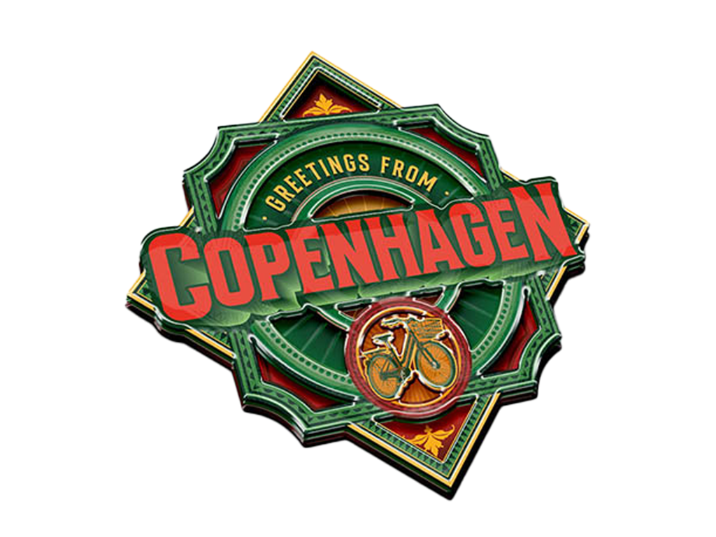MDF Magnet Copenhagen Grøn