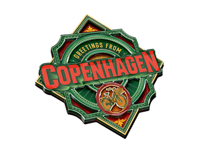 MDF Magnet Copenhagen Grøn