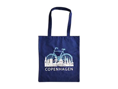 Tote Bag Copenhagen Bicycle