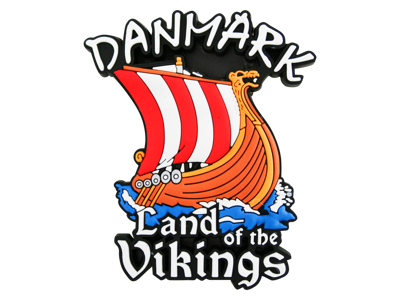 Magnet Viking Ship Rubber