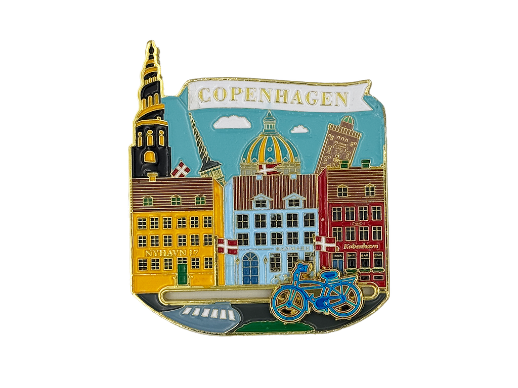 Magnet, CPH Towers, Moving Bicycle Gold