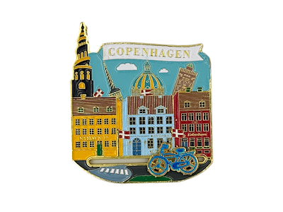 Magnet, CPH Towers, Moving Bicycle Gold