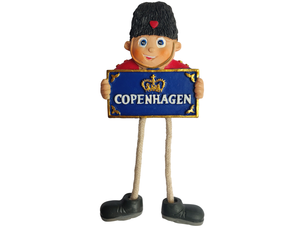 Magnet Guardsman With Dangling Legs