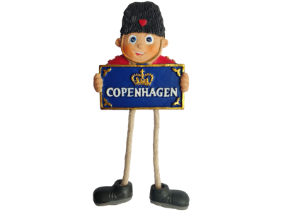 Magnet Guardsman With Dangling Legs