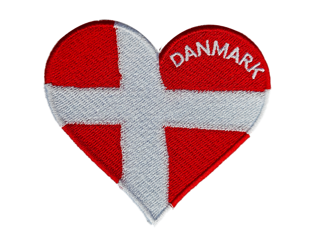 Patch, Heart Flag