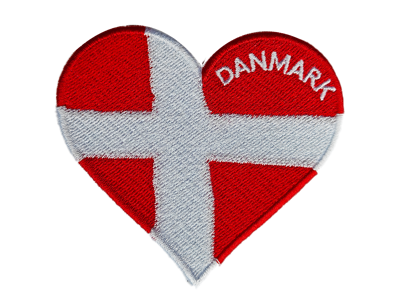 Patch, Heart Flag