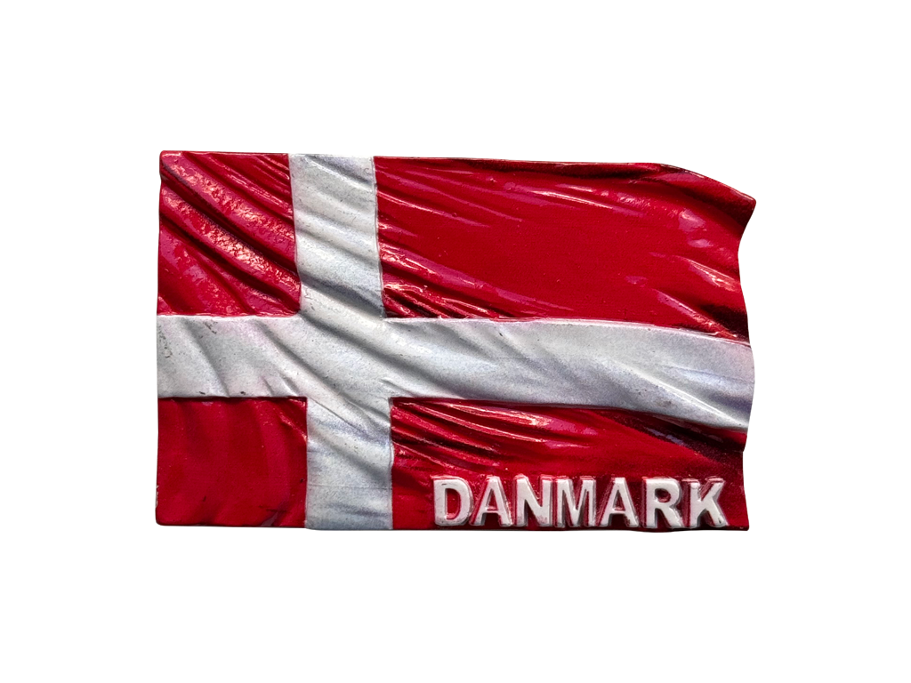Digital Magnet Vejende DK Flag