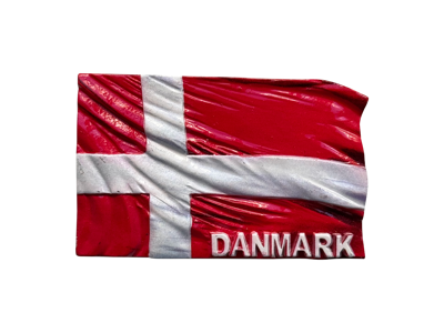 Digital Magnet Vejende DK Flag
