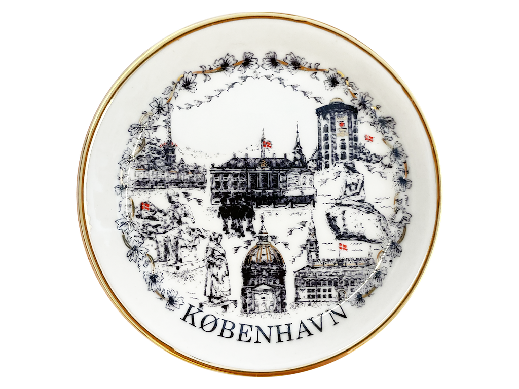 Magnet Porcelain Copenhagen Blue