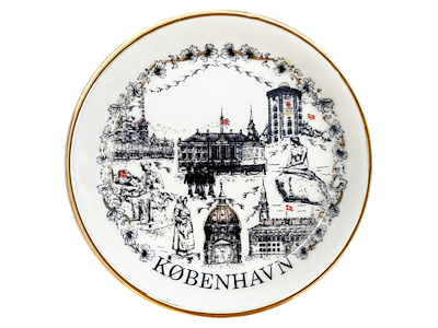 Magnet Porcelain Copenhagen Blue