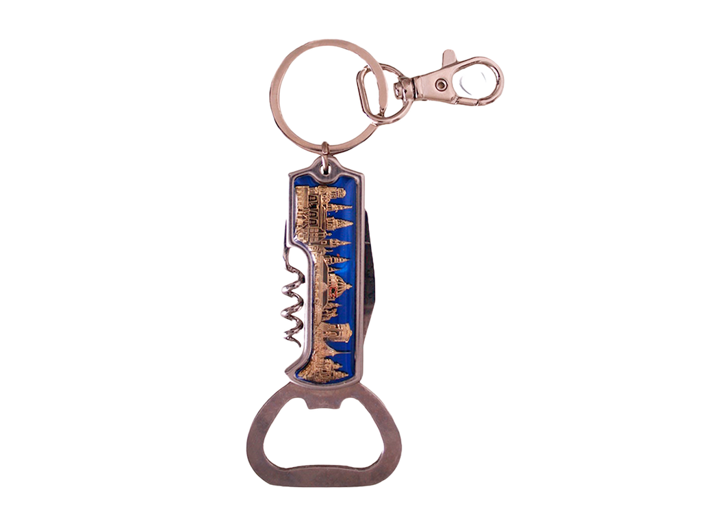 Keyring and Bottle Opener, Copenhagen Towers