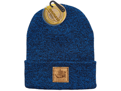 Beanie  Viking Ship Navy