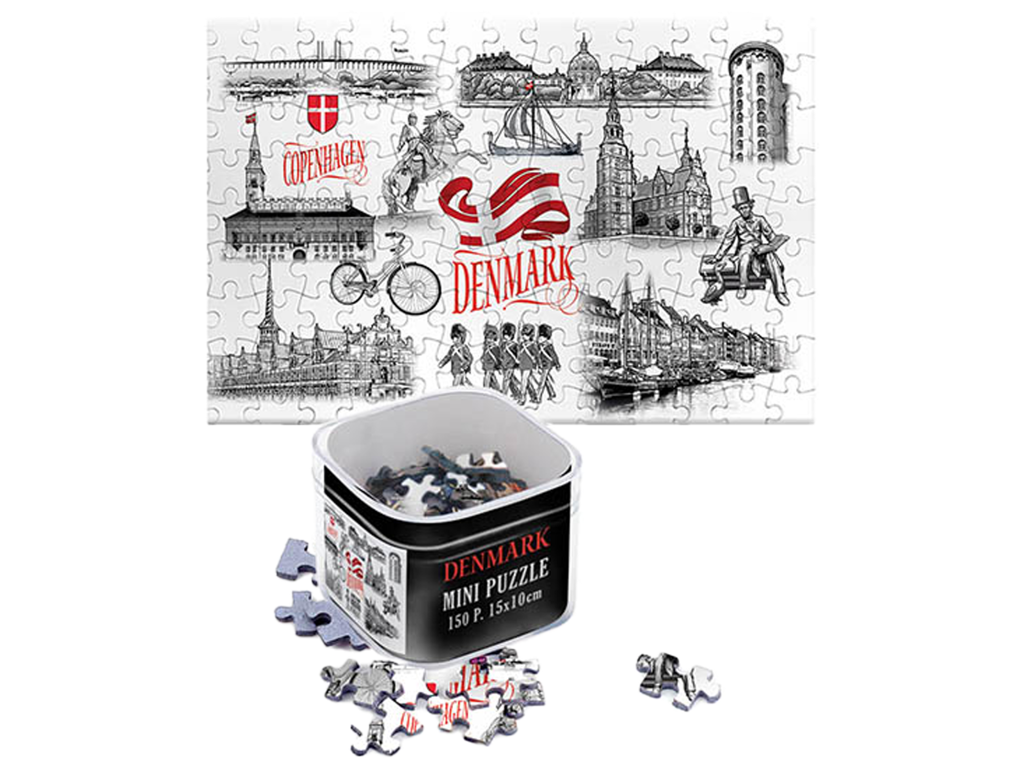 Puzzle Minibox Black & White