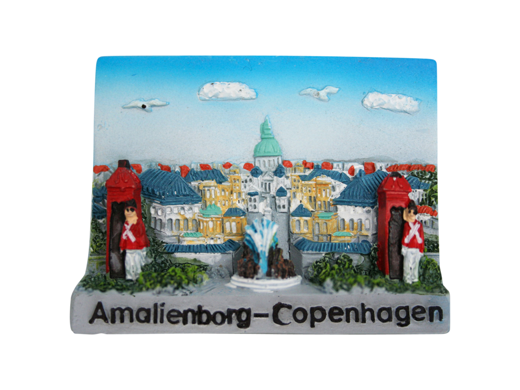 Magnet Amalienborg 3D