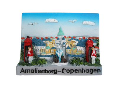 Magnet Amalienborg 3D