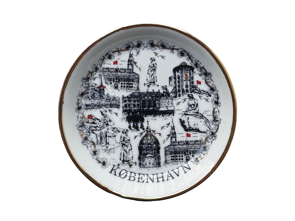 Magnet Platte Blå Tegninger