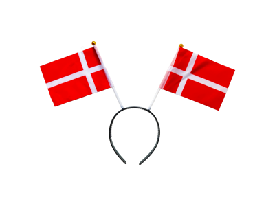 Hårbøjle med Flag Roligan
