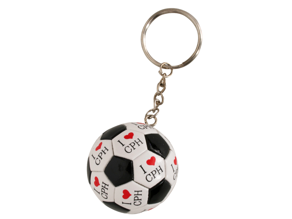 Keyring, I Love CPH Ball