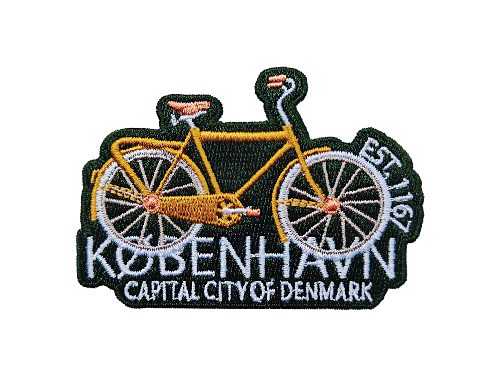 Patch Cykel Orange