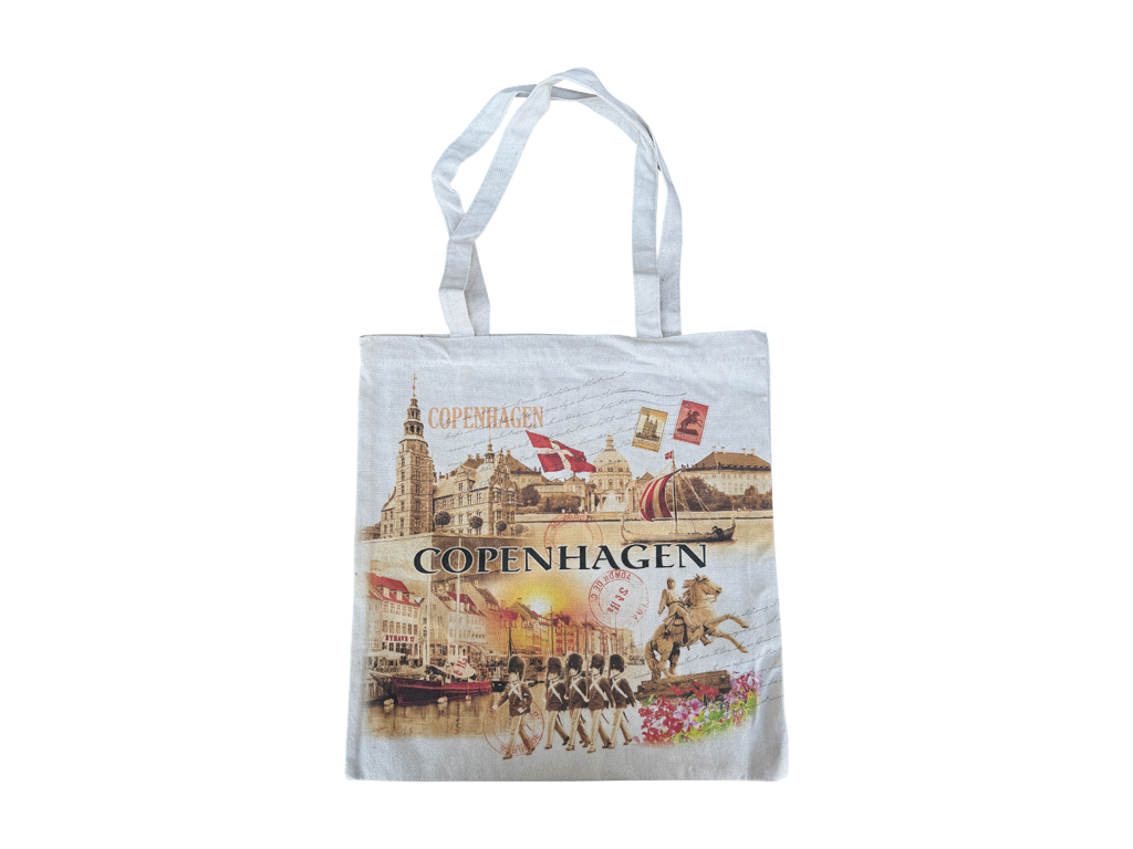 Tote bag Small, Retro CPH