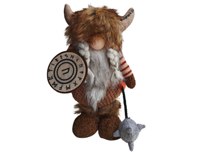Viking Striped Man With Shield Large
