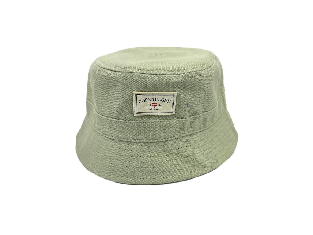 Bucket Hat CPH m/justering Lysegrøn