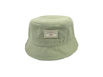 Bucket Hat CPH m/justering Lysegrøn