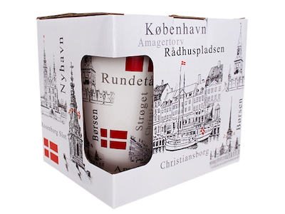 Mug Copenhagen Drawings And Flags