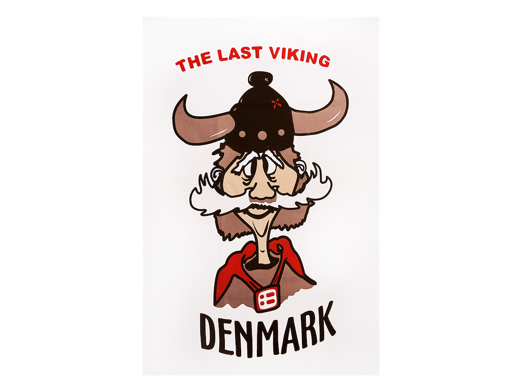 Tea Towel Last Viking