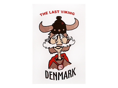 Tea Towel Last Viking