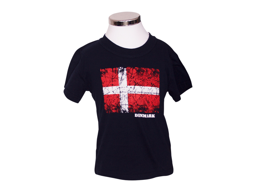 T-shirt, Faded Flag Navy Child