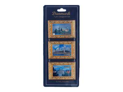 Set of magnets 3 pcs. Castles