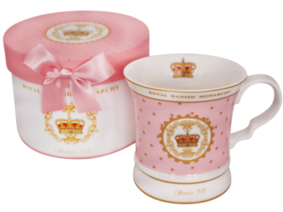 Mug In Gift Box Royal Danish Monarchy Pink
